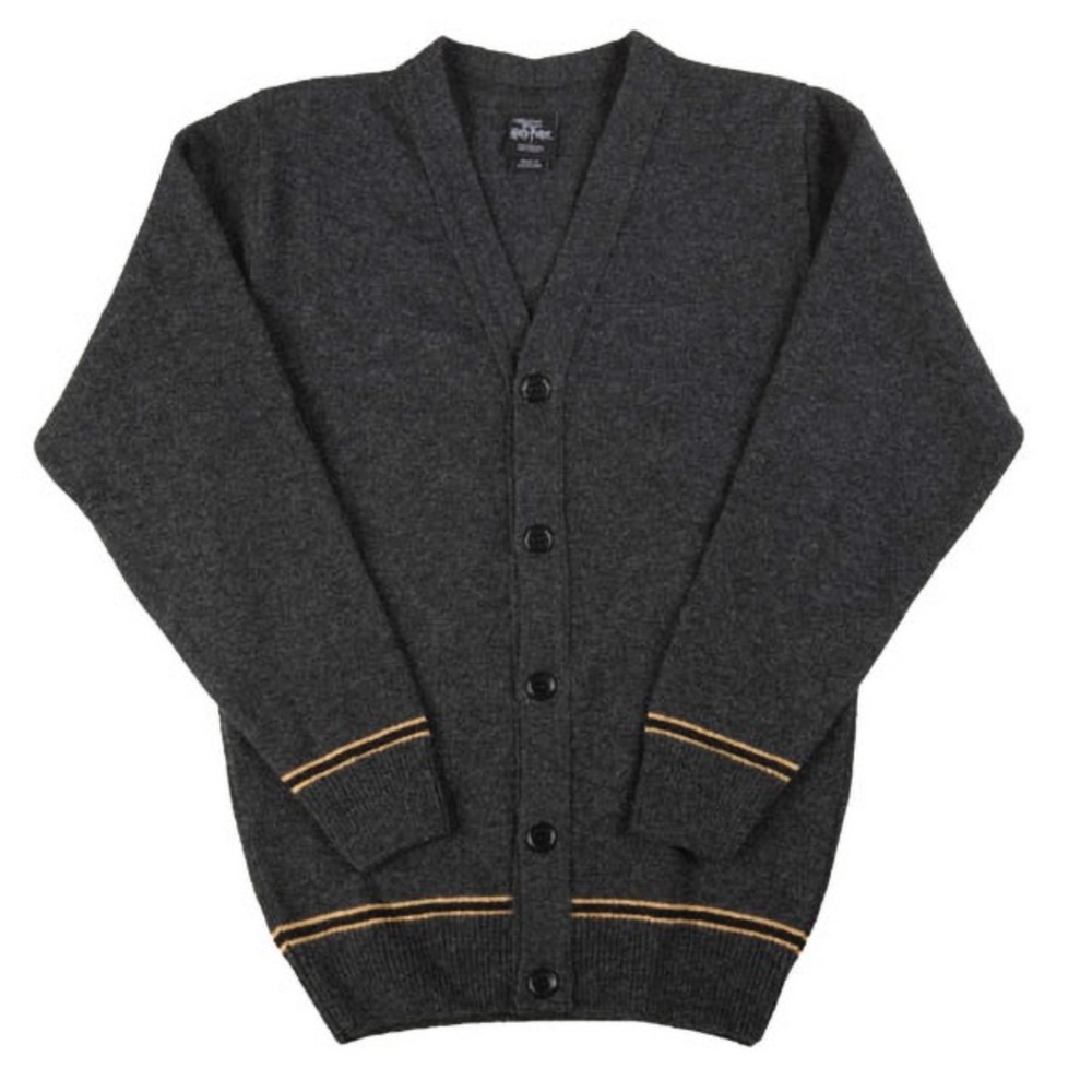 Official Authentic Harry Potter Hogwarts House Cardigan - Hufflepuff - Preowned